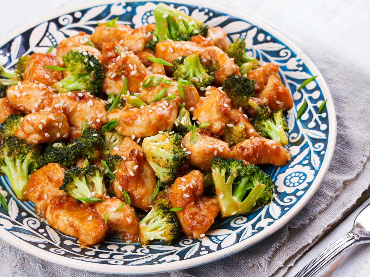 chicken-with-broccoli at No.1 Restaurant，a Chinese Restaurant in Danville